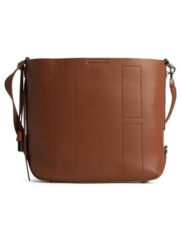 Hogan 'H01' Brown Leather Crossbody Bag - HOGAN - BALAAN 3