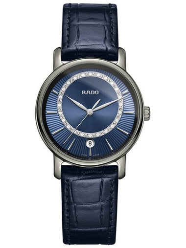 Rado Diamaster Quartz Blue Dial Ladies Watch R14064725 - RADO - BALAAN 1