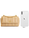 Kira Flap Mini Shoulder Bag Beige - TORY BURCH - BALAAN 11