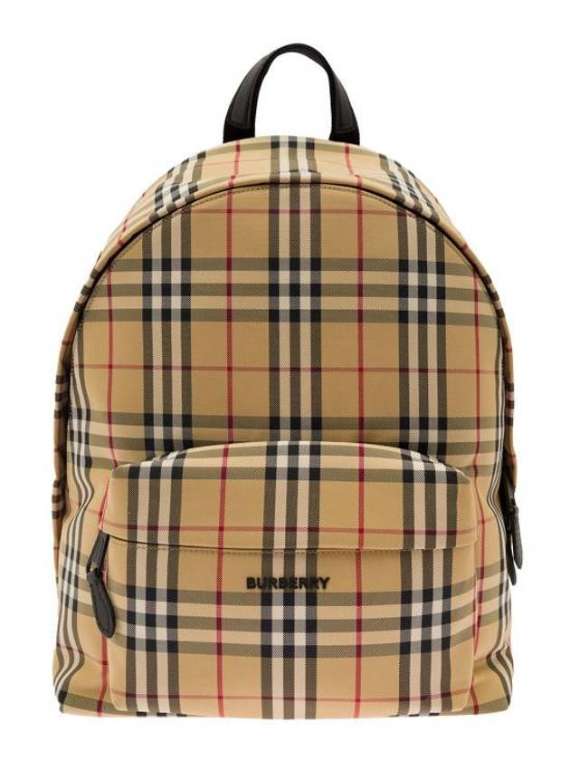 Vintage Check Backpack Beige - BURBERRY - BALAAN 1