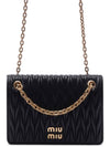 Materasse Nappa Leather Mini Bag Black - MIU MIU - BALAAN 2