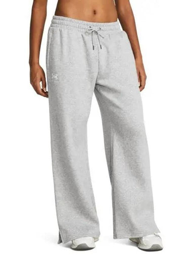 Women s Icon Fleece Wide Leg Pants 1386497 011 - UNDER ARMOUR - BALAAN 1