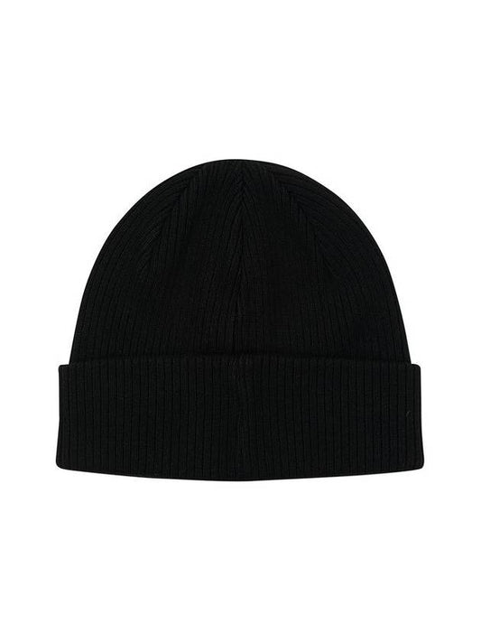 Beige Curly A Beanie Washed Black - PALACE - BALAAN 2