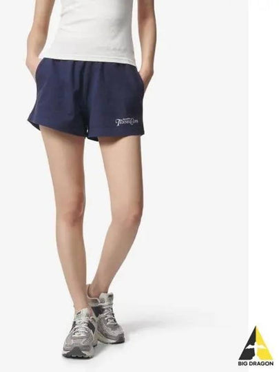 Tennis Club Cotton Shorts Navy - SPORTY & RICH - BALAAN 2