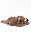 Oran Sandals Brown Size 37 - HERMES - BALAAN 1