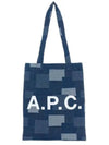 Lou Tote Bag Stonewashed Indigo - A.P.C. - BALAAN 2