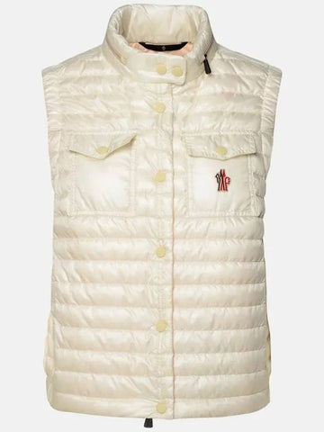 Gumiane Down Vest White - MONCLER - BALAAN 1