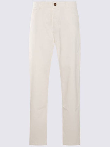 Etro White Cotton Jeans - ETRO - BALAAN 1