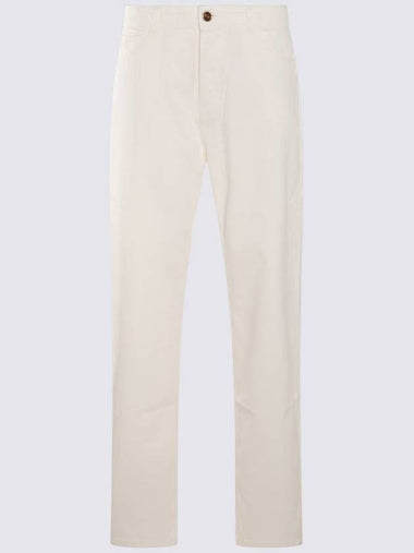 Etro White Cotton Jeans - ETRO - BALAAN 1