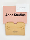 Silver Logo Card Wallet Dune Beige - ACNE STUDIOS - BALAAN 4