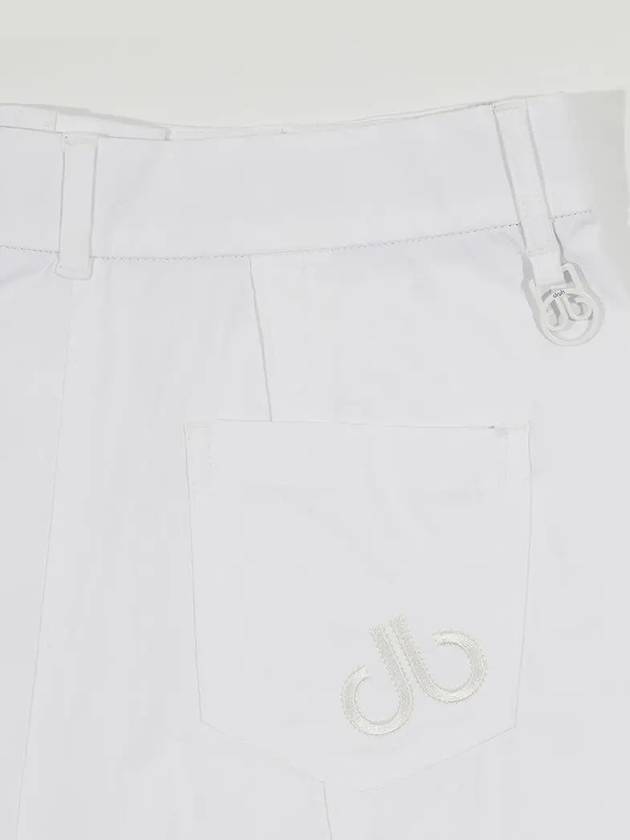 Drew Wide Shorts DF32PT07WHITE - DRUH GOLF - BALAAN 5