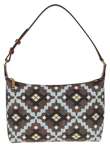 Paisley Print Shoulder Bag Brown - ETRO - BALAAN 1