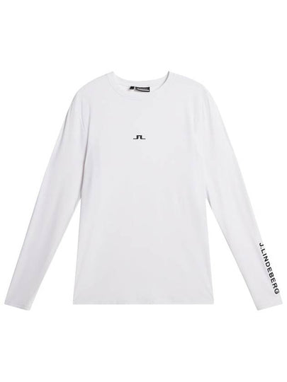 Golf Thor Logo Long Sleeve T-Shirt White - J.LINDEBERG - BALAAN 2