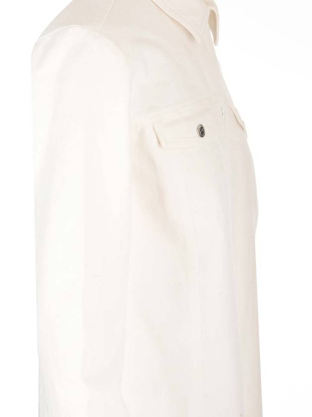 Alpine Denim Short Dress White - A.P.C. - BALAAN 4