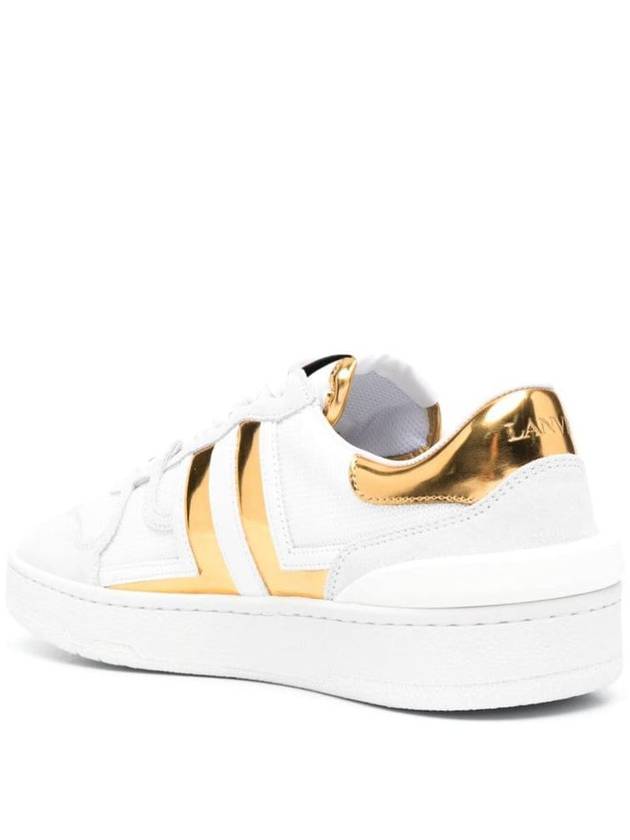 Sneakers FWSKDK00GLOSA23 00M1 WHITE - LANVIN - BALAAN 4