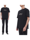 Outdoor Profile Fox Short Sleeve T-Shirt Black - MAISON KITSUNE - BALAAN 2