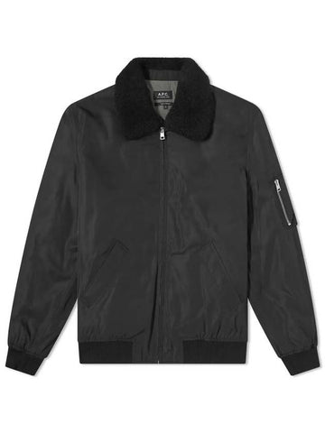 Manchester Jacket Black - A.P.C. - BALAAN 1