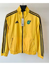 Reversible Jamaica Anthem Zip Up Jacket Yellow - ADIDAS - BALAAN 8