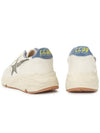 Men's Star Patch Running Low Top Sneakers White Green - GOLDEN GOOSE - BALAAN 8