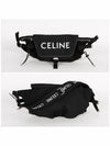 Logo Print Small Nylon Belt Bag Black - CELINE - BALAAN 3