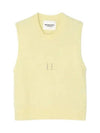 Ametis Knit Vest Light Yellow - ISABEL MARANT - BALAAN 2