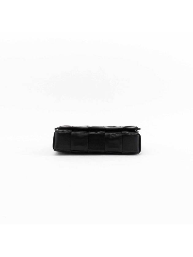 Intrecciato Strap Long Wallet Black - BOTTEGA VENETA - BALAAN 6