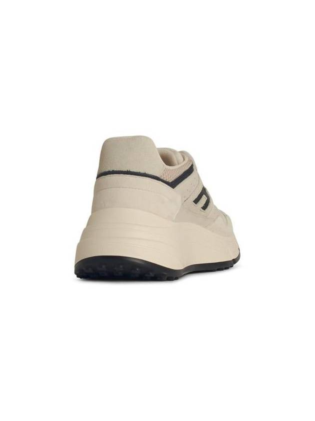 Hogan 'H669' Beige Leather Sneakers - HOGAN - BALAAN 3