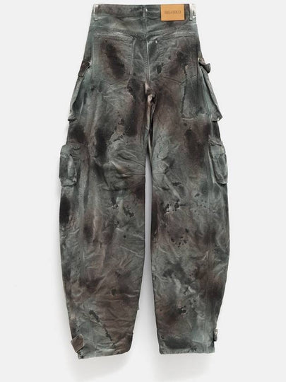 Fern Camouflage Canvas Long Pants - THE ATTICO - BALAAN 2