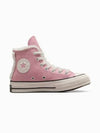 Chuck 70 Leather Fur Sherpa Lotus Pink A12449C - CONVERSE - BALAAN 2