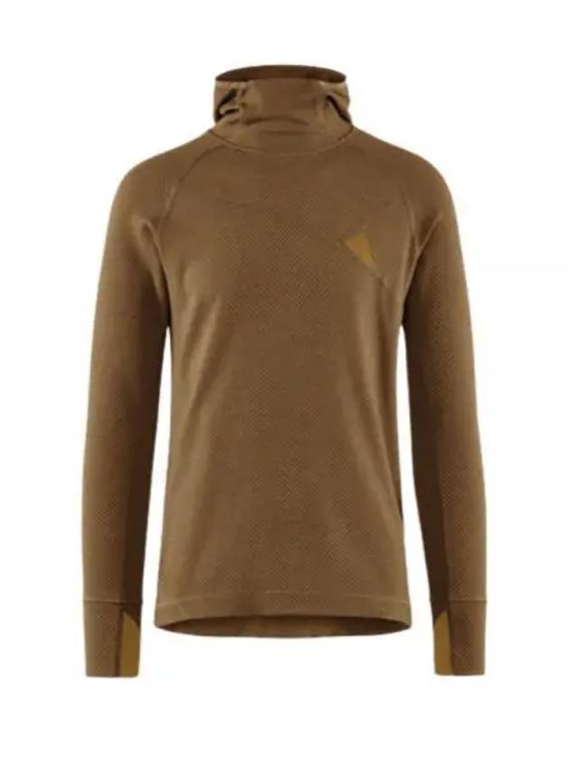 Men's Huge Mid Layer Hoodie Olive Mustard - KLATTERMUSEN - BALAAN 1