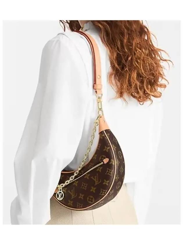 Loop Monogram Chain Shoulder Bag Tan - LOUIS VUITTON - BALAAN 3