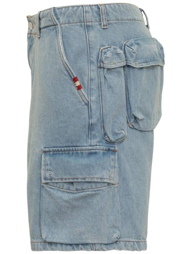 Amish Jeans Cargo Bermuda Shorts - AMISH - BALAAN 4