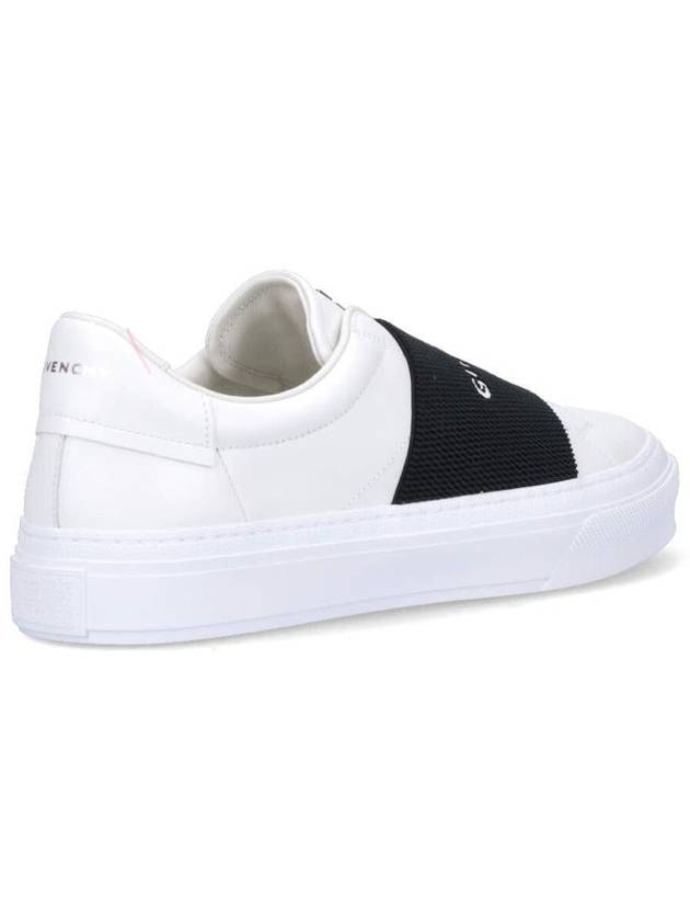 City Court Band Logo Low Top Sneakers White - GIVENCHY - BALAAN 5