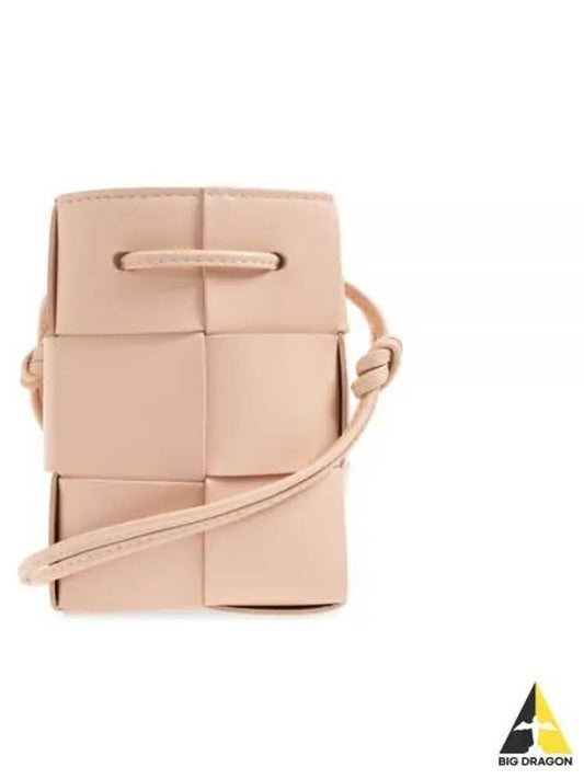 Intrecciato Cassette Small Bucket Bag Pink - BOTTEGA VENETA - BALAAN 2