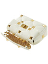 Roman Stud Shoulder Bag Ivory - VALENTINO - BALAAN 5