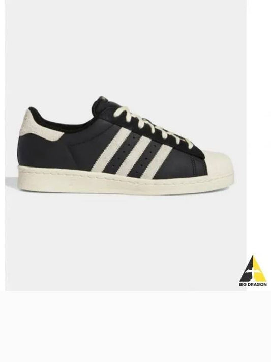 Superstar 82 Low Top Sneakers Black White - ADIDAS - BALAAN 2