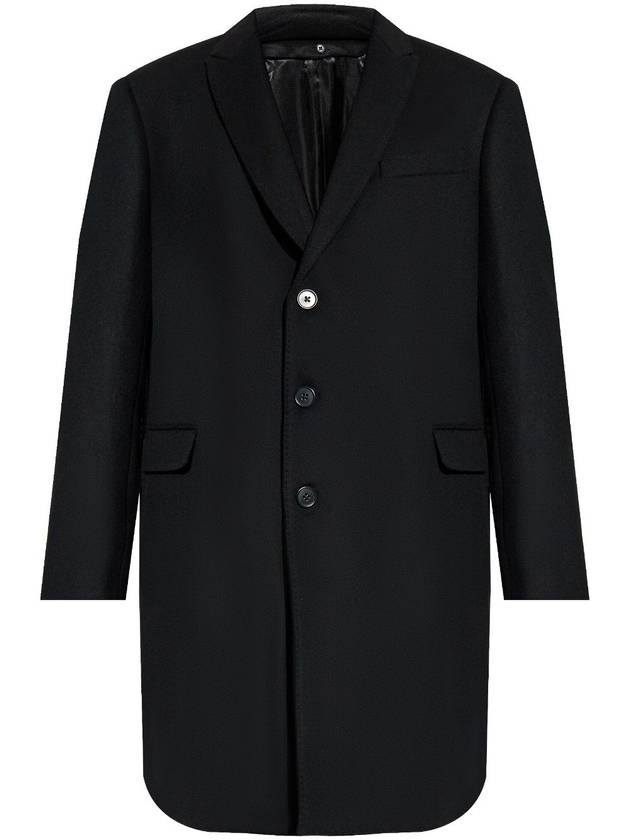 Emporio Armani Coats Black - EMPORIO ARMANI - BALAAN 1