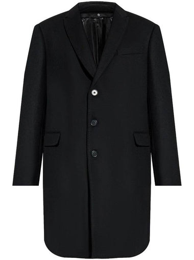 Emporio Armani Coats Black - EMPORIO ARMANI - BALAAN 1