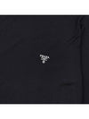 Superfine Crew neck Wool Knitted Sweater Black - PRADA - BALAAN 7