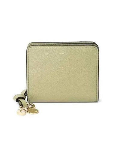 Women s Alphabet Compact Half Wallet Green CHC22WP765F57 - CHLOE - BALAAN 1