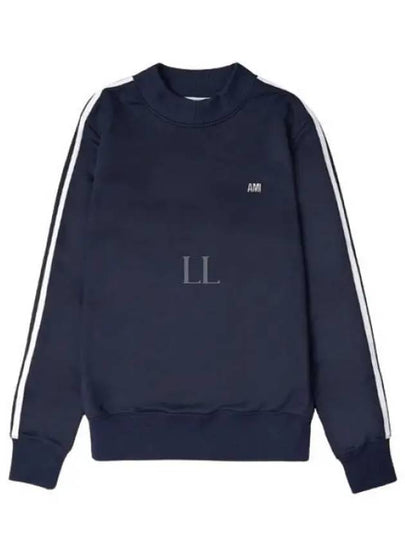 Track Crew Sweatshirt Nautic Blue - AMI - BALAAN 2