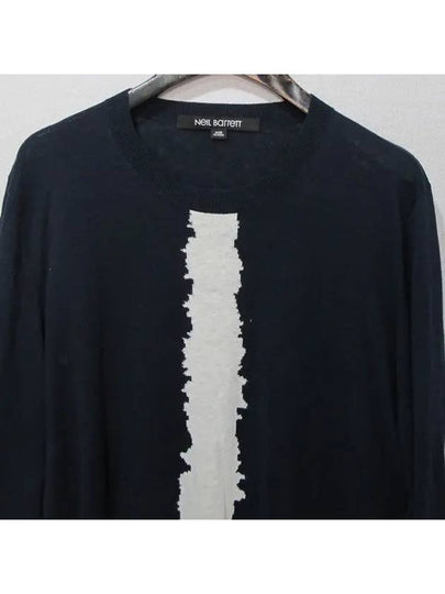 Smith Market Used Luxury Navy Knit Women s Clothing - NEIL BARRETT - BALAAN 2