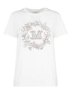 Elmo Pocket Cotton Short Sleeve T-Shirt White - MAX MARA - BALAAN 1