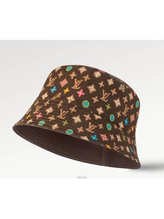 M7466L Monogram Craggy Bucket Hat - LOUIS VUITTON - BALAAN 2