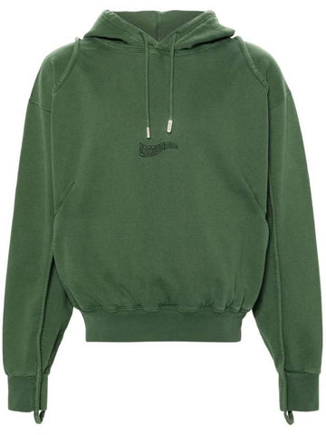 Le Camargue Cotton Hoodie Green - JACQUEMUS - BALAAN 1