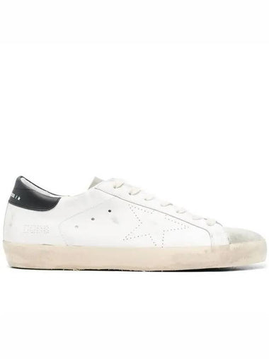 Superstar Black Tab Low Top Sneakers White - GOLDEN GOOSE - BALAAN 1