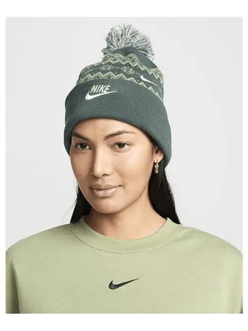 Peak Beanie Vintage Green Coconut Milk Oil HF0188 338 720979 - NIKE - BALAAN 1