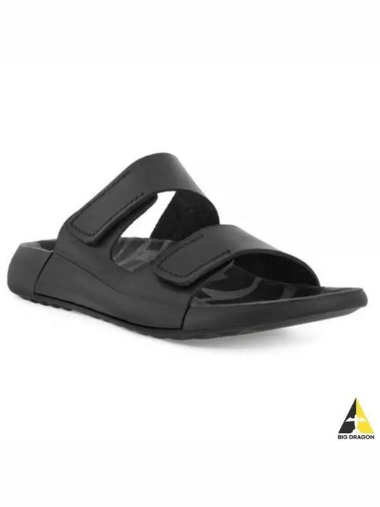 Women's 2nd Cozmo Slippers Black - ECCO - BALAAN 2