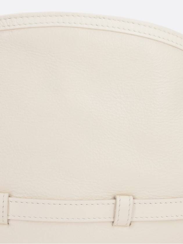 Voyou Medium Leather Shoulder Bag Ivory - GIVENCHY - BALAAN 5