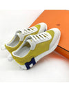 Bouncing Mesh Low Top Sneakers Jaune Topaze Blanc - HERMES - BALAAN 2